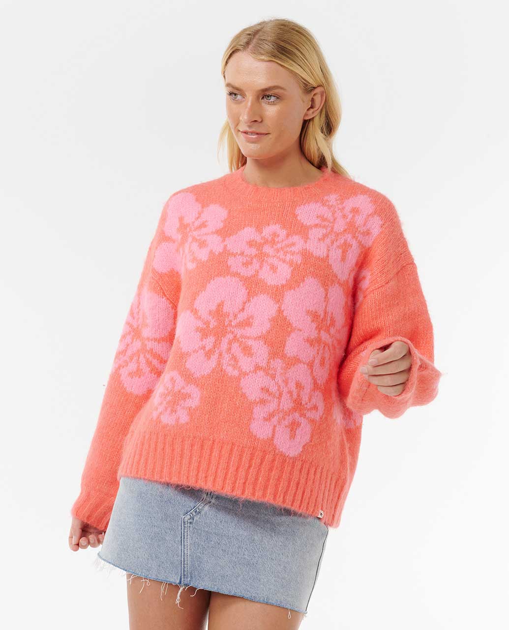 Rip Curl | Hibiscus Heat Jacquard Crew