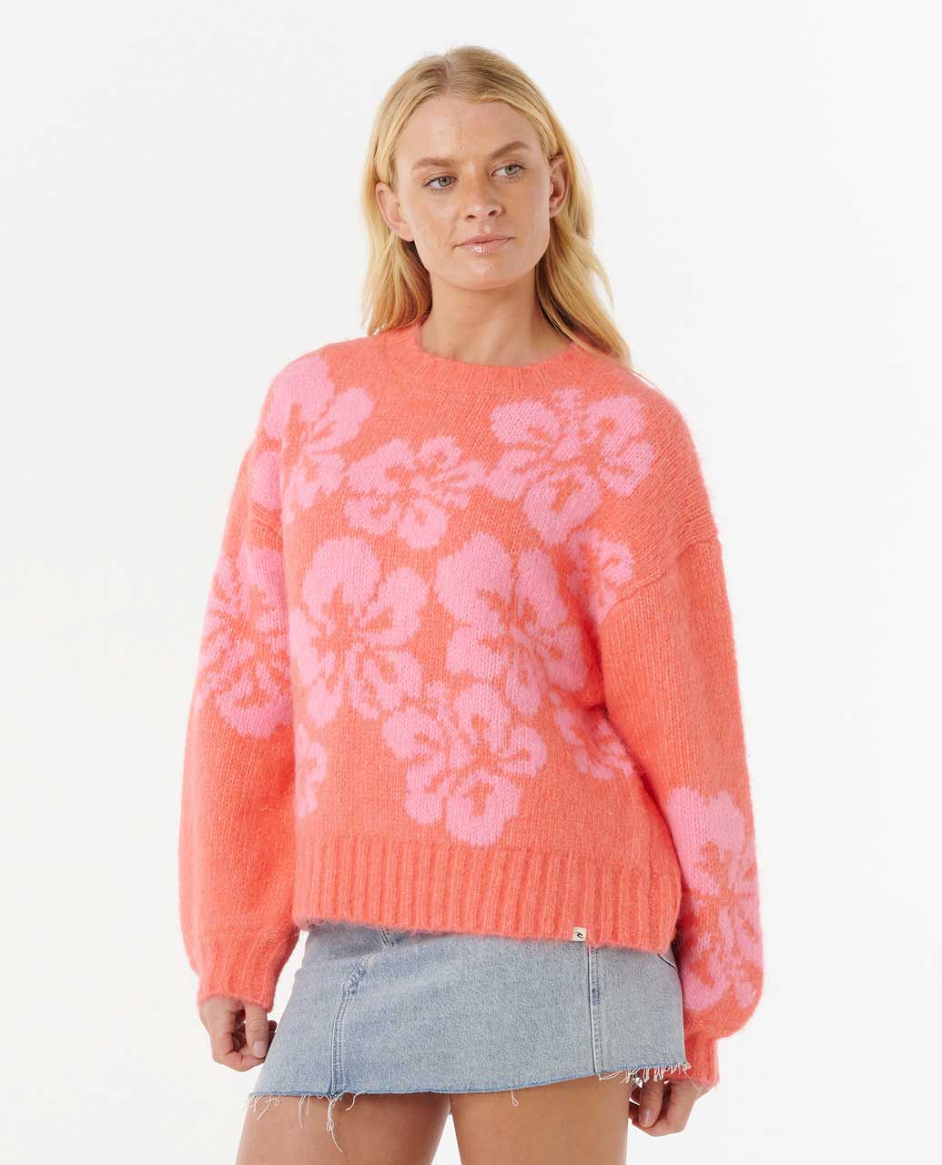 Rip Curl | Hibiscus Heat Jacquard Crew