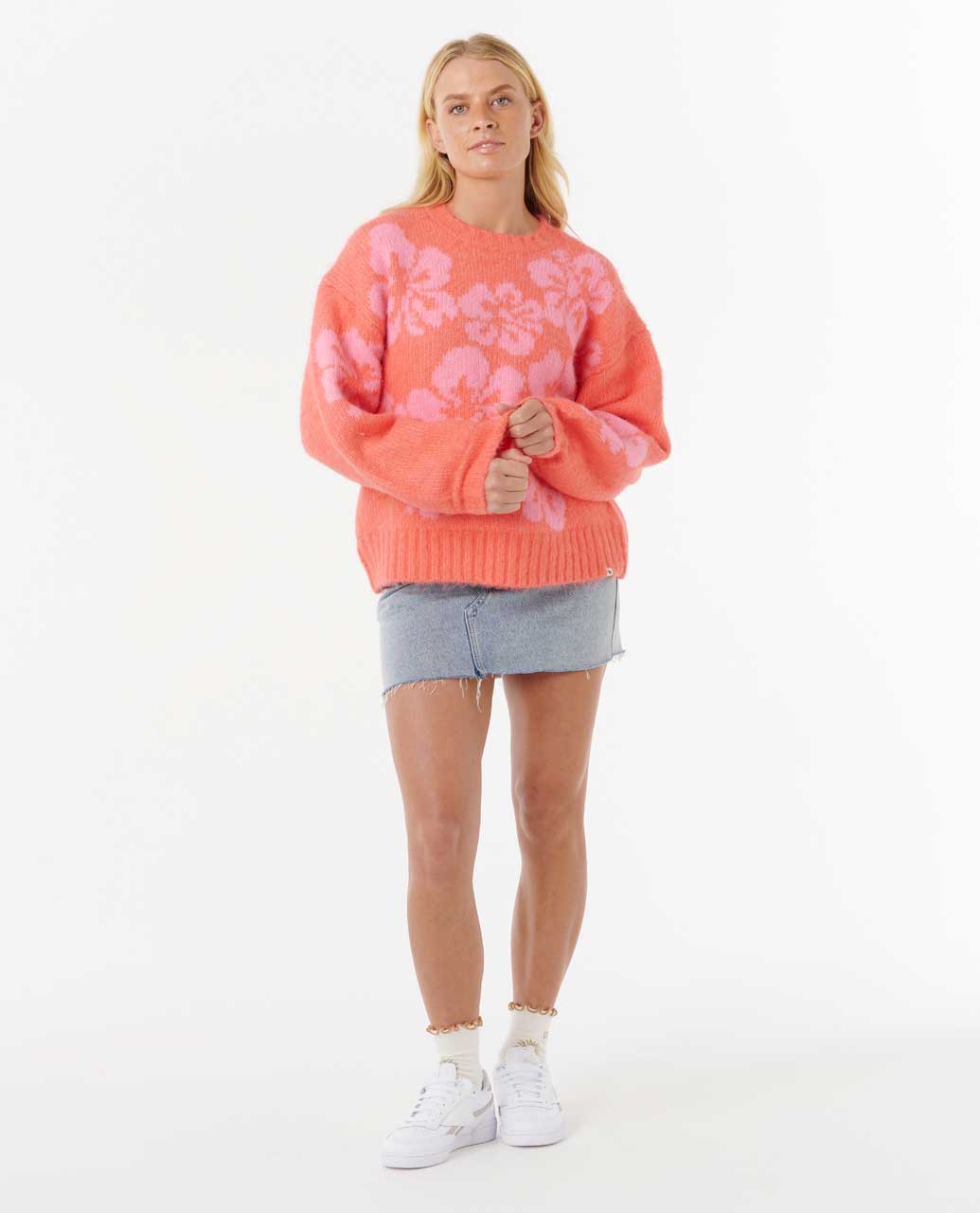 Rip Curl | Hibiscus Heat Jacquard Crew