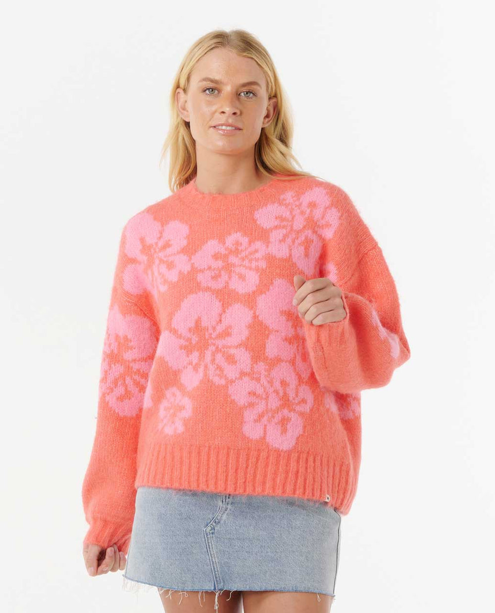 Rip Curl | Hibiscus Heat Jacquard Crew