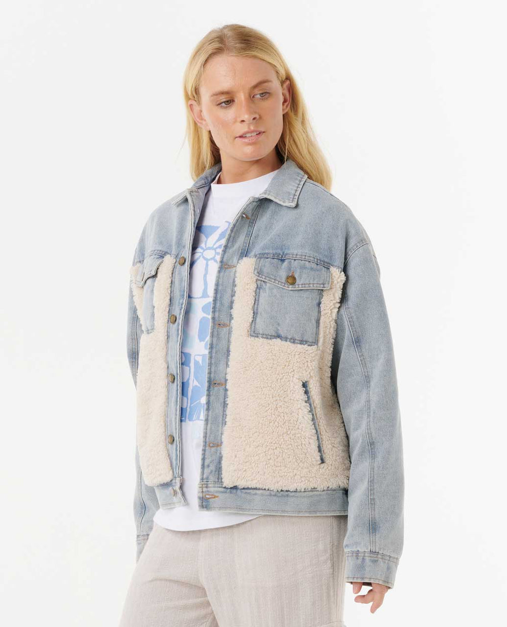 Rip Curl | Cruisin' Sherpa Denim Jacket