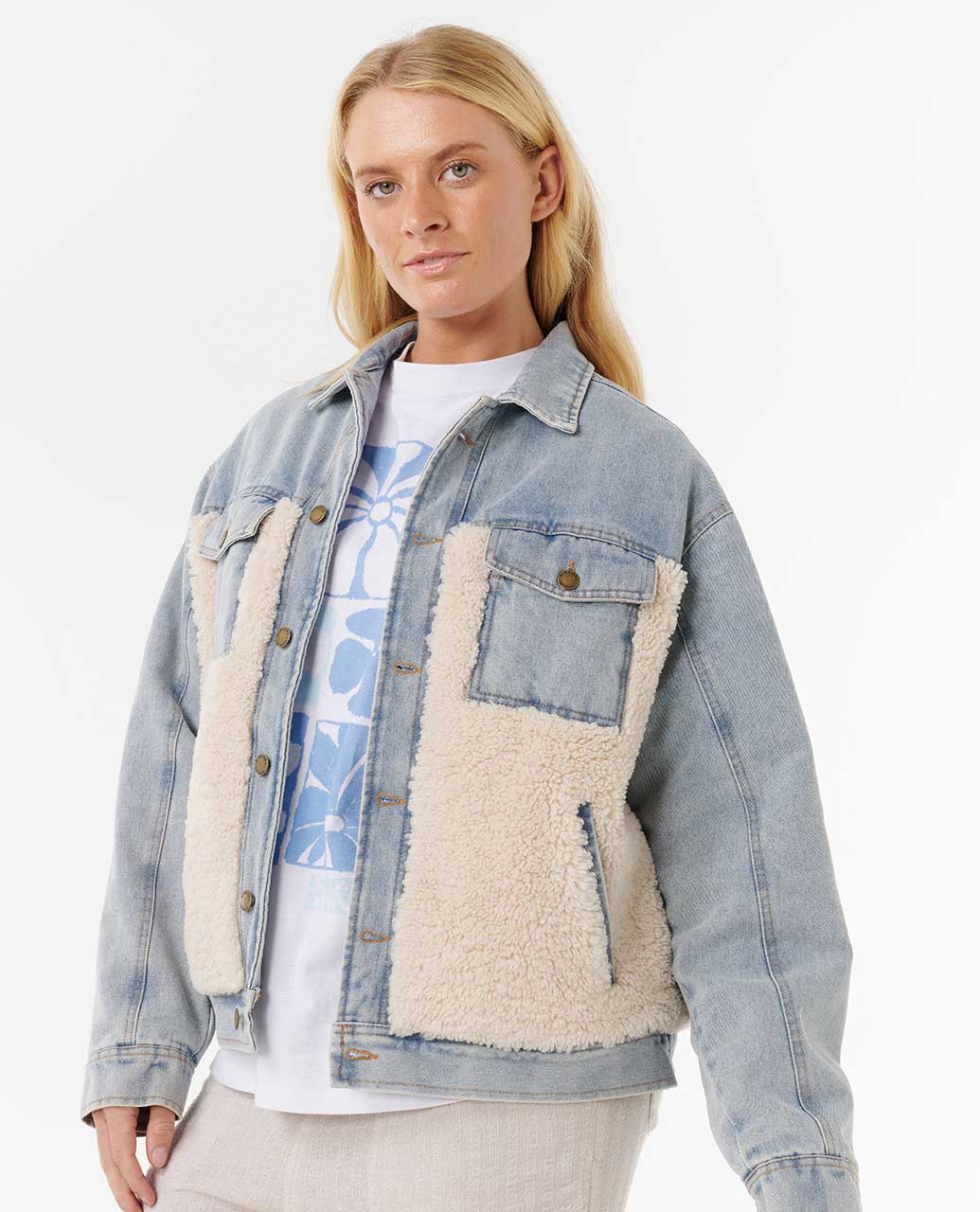 Rip Curl | Cruisin' Sherpa Denim Jacket
