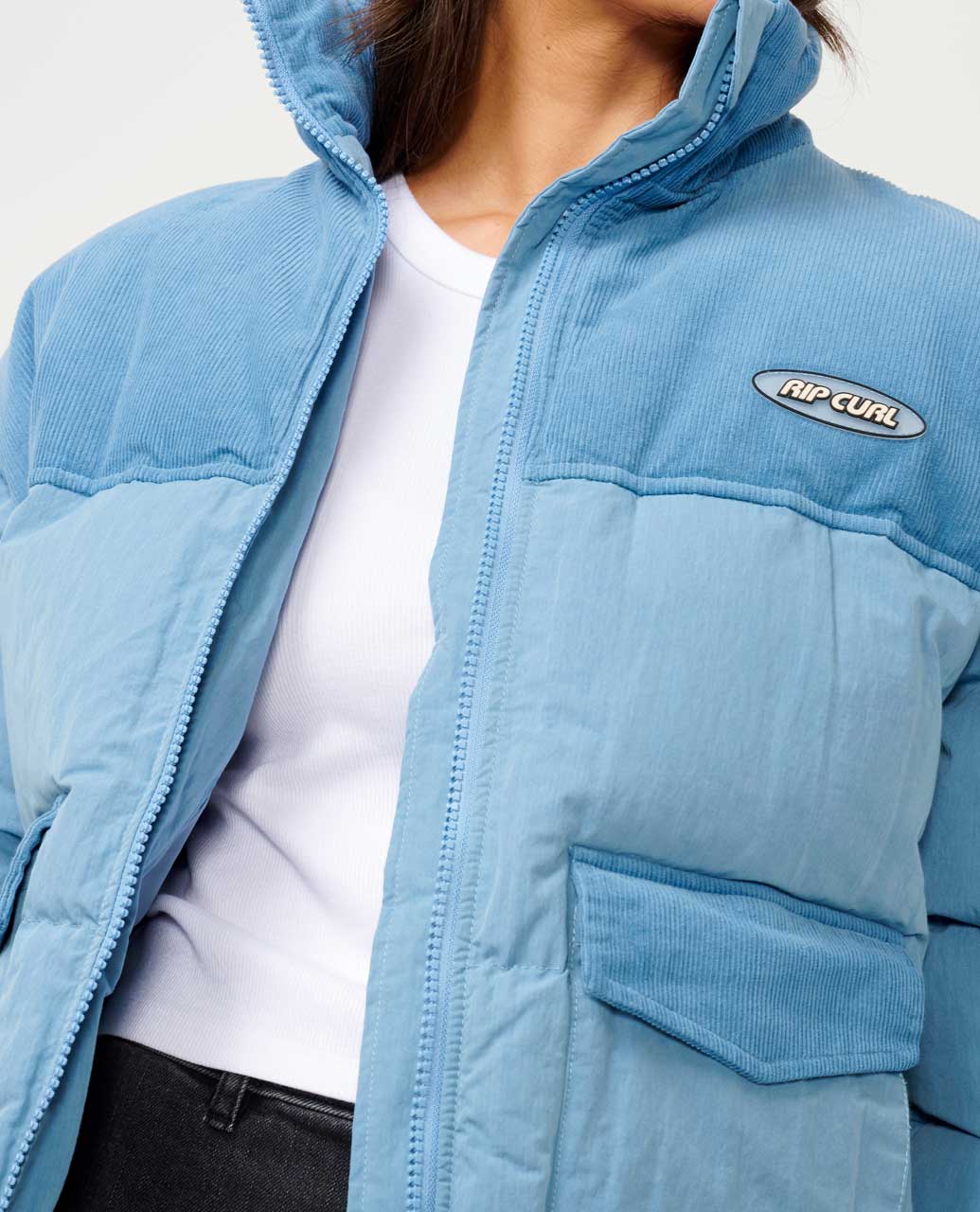 Rip Curl | High Tide Mixed Cord Puffer