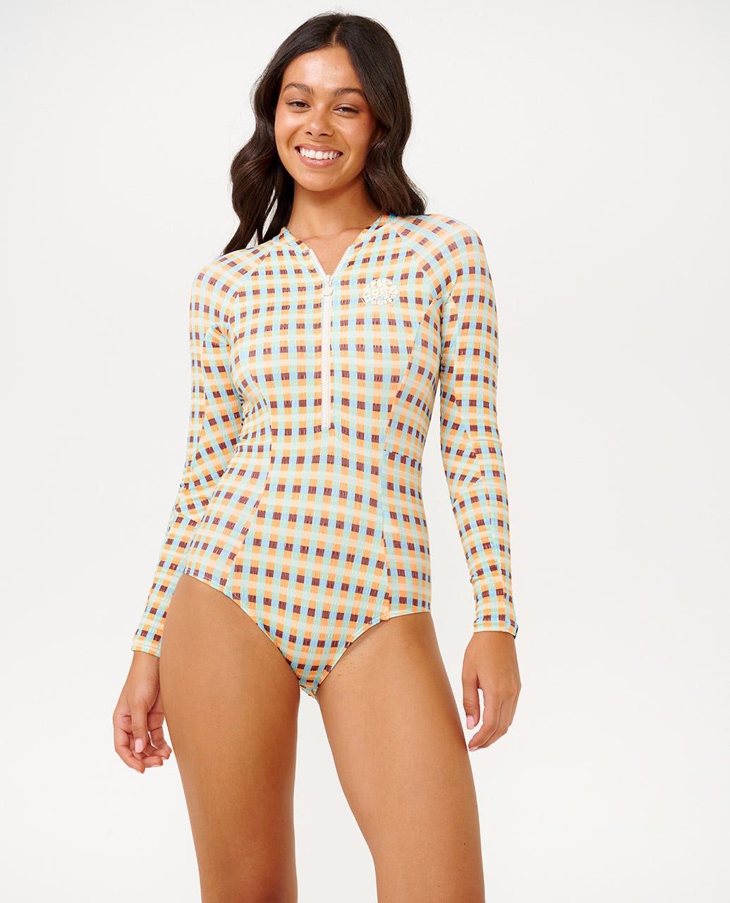 Rip Curl | Lottie Check Long Sleeve UPF Surf Suit