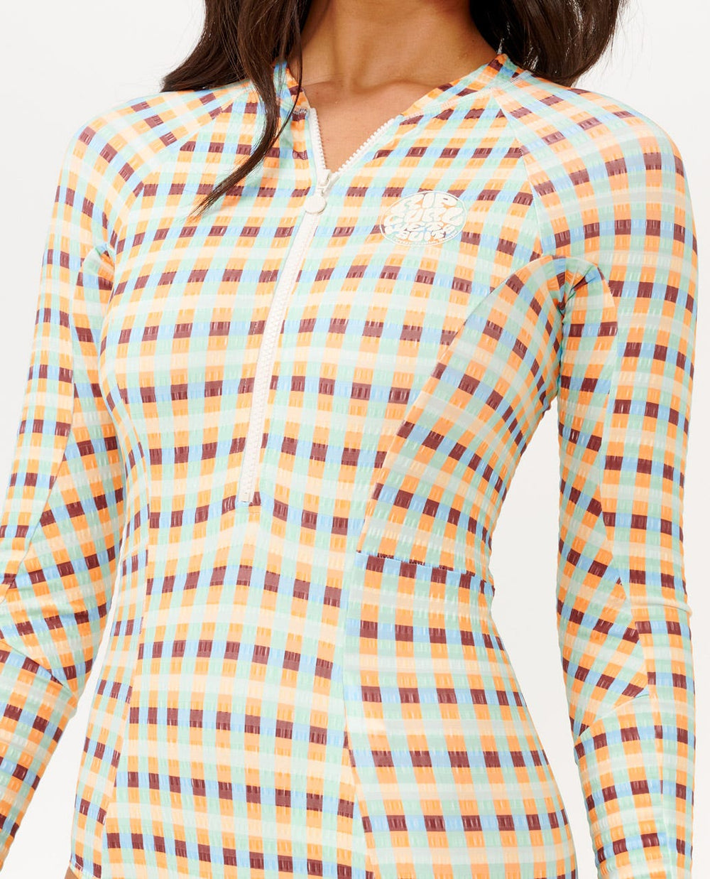 Rip Curl | Lottie Check Long Sleeve UPF Surf Suit