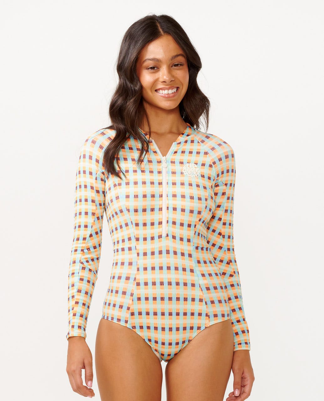 Rip Curl | Lottie Check Long Sleeve UPF Surf Suit