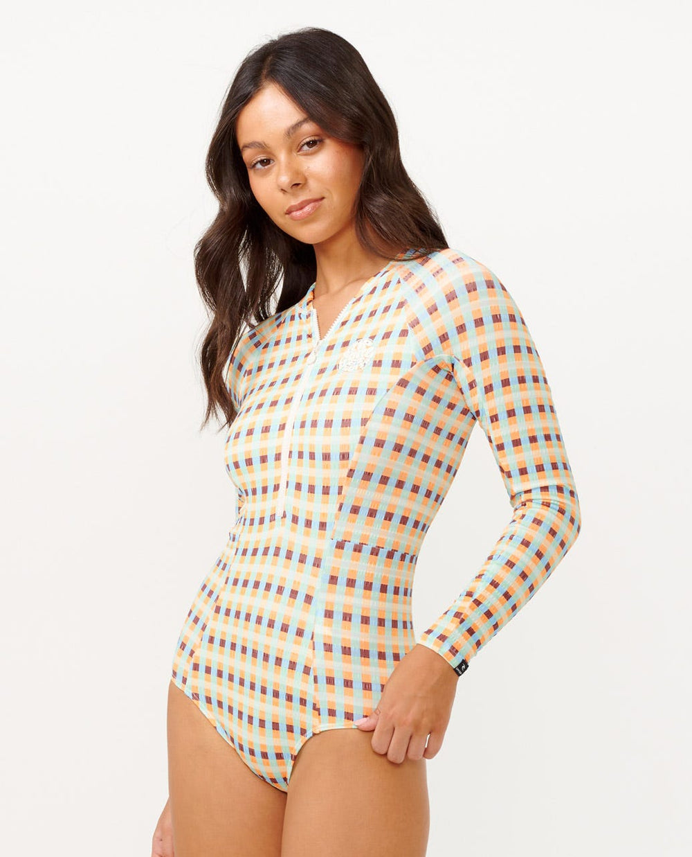 Rip Curl | Lottie Check Long Sleeve UPF Surf Suit