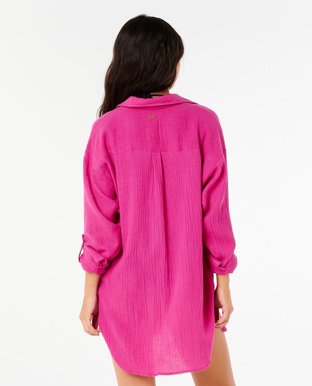 Rip Curl | Premium Linen Long Sleeve Button Through Shirt