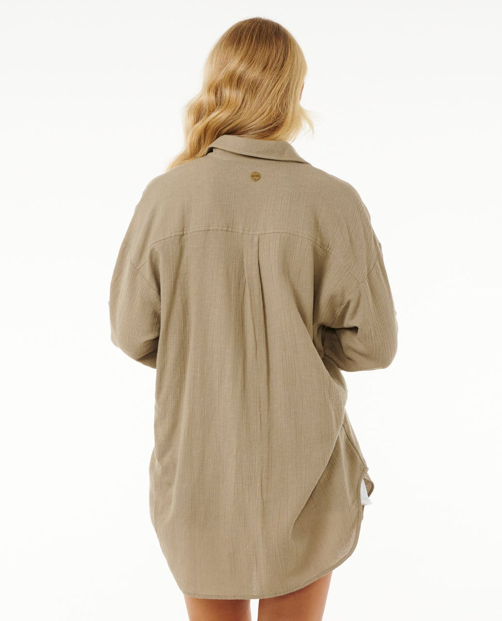 Rip Curl | Premium Linen Long Sleeve Button Through Shirt