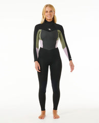 Rip Curl | Womens Omega 3/2 Back Zip Wetsuit