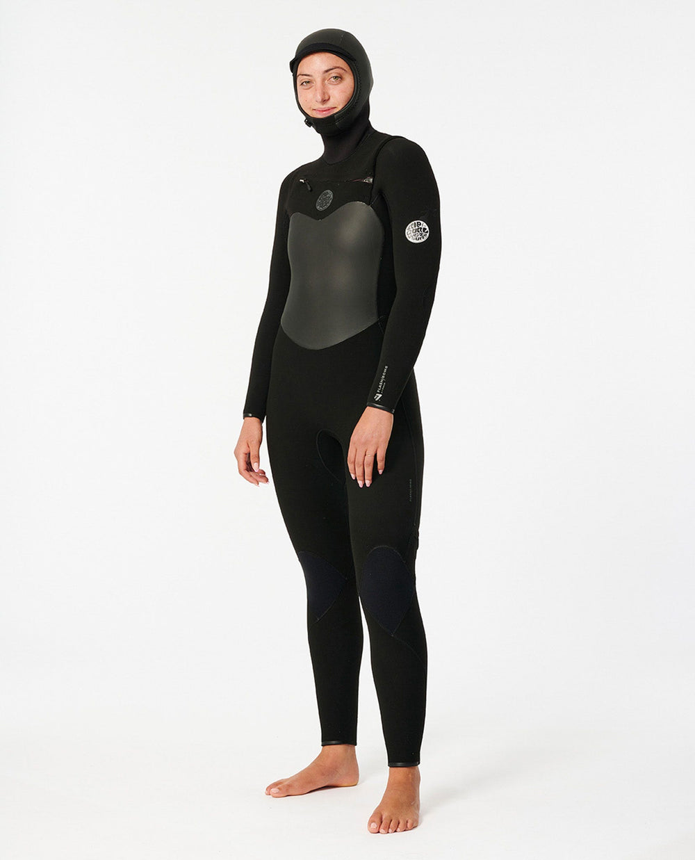 Rip Curl | Women's Flashbomb 5/4 Hooded Chest Zip Fullsuit Wetsuit