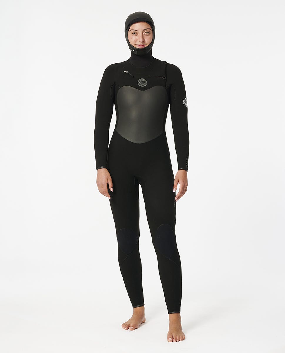 Rip Curl | Women's Flashbomb 6/4 Hooded Chest Zip Fullsuit Wetsuit