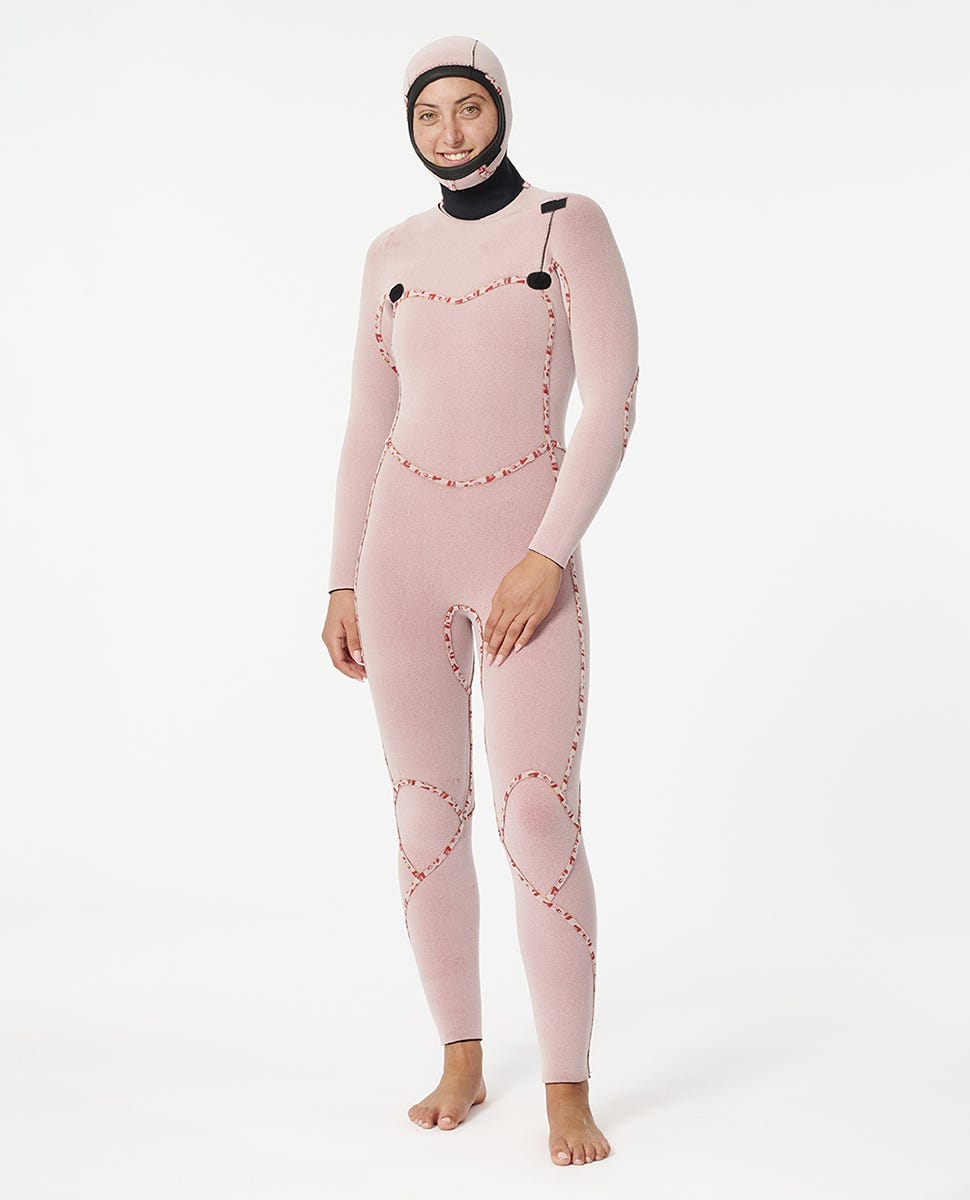 Rip Curl | Women's Flashbomb 6/4 Hooded Chest Zip Fullsuit Wetsuit