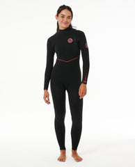 Rip Curl | E7 Women's Flashbomb Fusion 4/3mm Zip Free Wetsuit