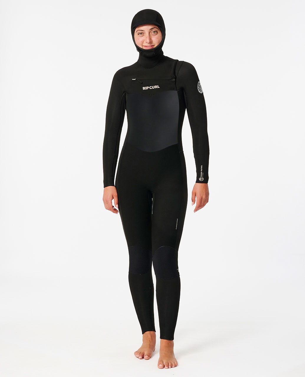 Rip Curl | Women's Dawn Patrol 5/4 Hooded Chest Zip Fullsuit Wetsuit