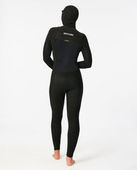 Rip Curl | Women's Dawn Patrol 5/4 Hooded Chest Zip Fullsuit Wetsuit