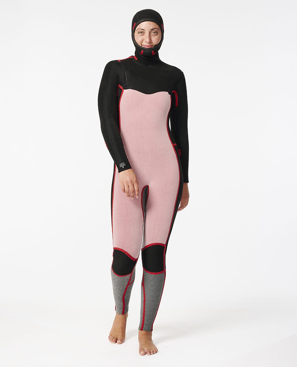 Rip Curl | Women's Dawn Patrol 5/4 Hooded Chest Zip Fullsuit Wetsuit