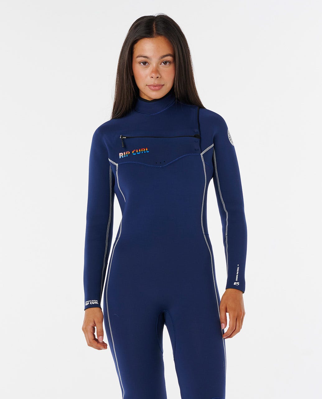 Rip Curl | Stephanie Gilmore Dawn Patrol Chest Zip 4/3 Fullsuit Wetsuit