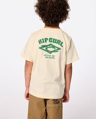 Rip Curl | Wave Dayz Logo Tee - Boys (1-8 years)