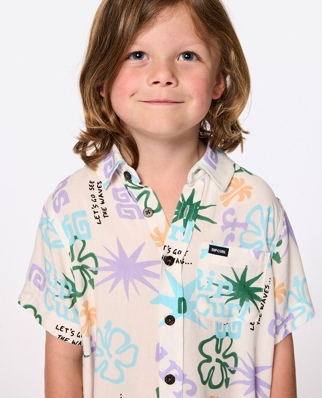 Rip Curl | Wave Dayz Short Sleeve Shirt - Boy(1-8 years)