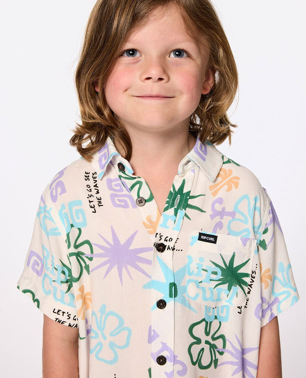 Rip Curl | Wave Dayz Short Sleeve Shirt - Boy(1-8 years)