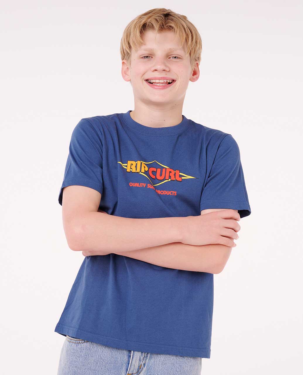Rip Curl | Surf Revival Logo Tee - Boys (8-16 years)