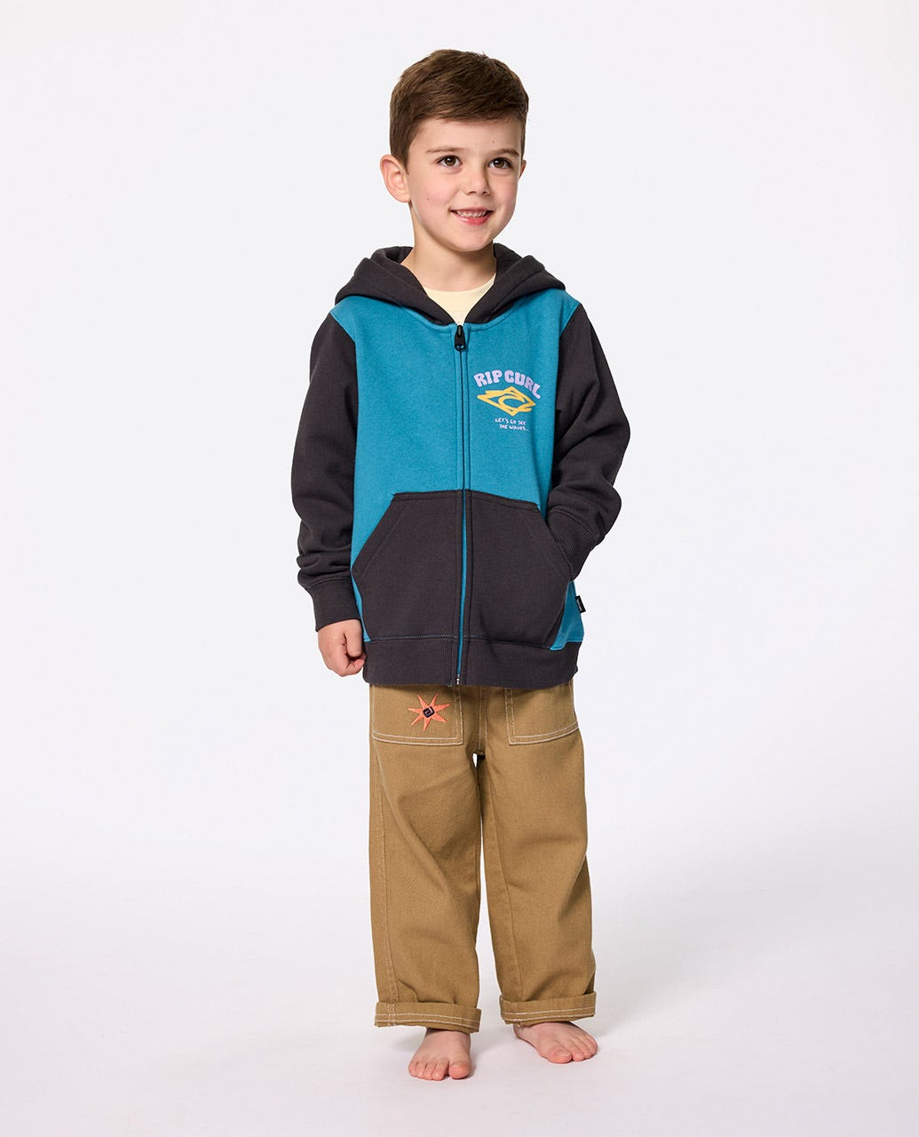Rip Curl | Wave Dayz Zip Through Fleece - Boys (1-8 years)