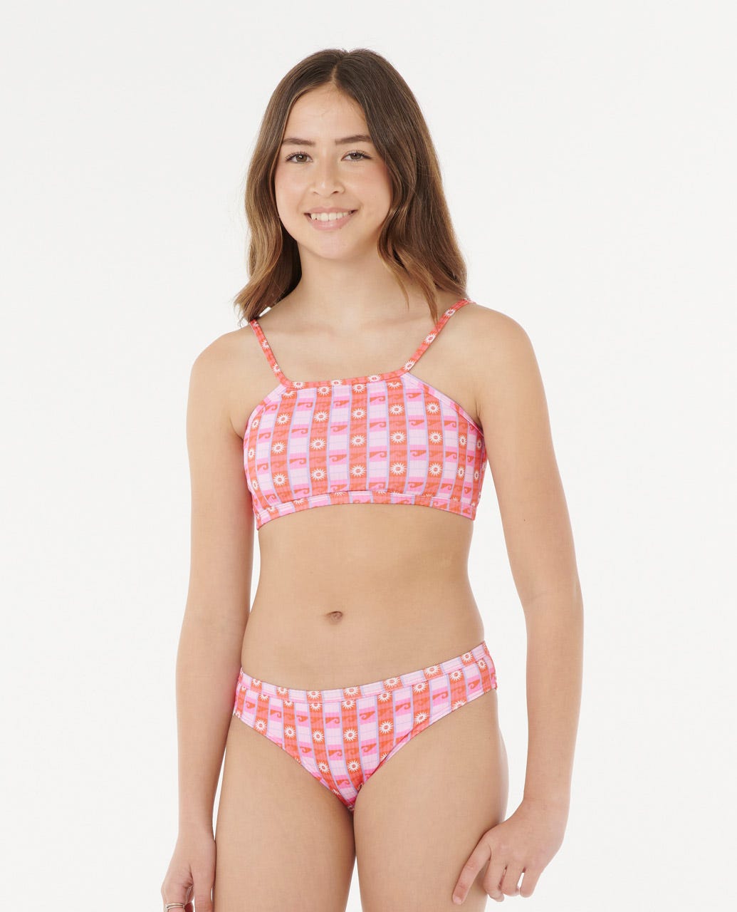 Rip Curl | Sunset Check Rib Bikini - Girls (8-14 years)