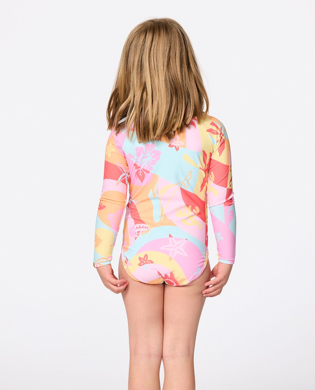 Rip Curl | Island Days Long Sleeve Surf Suit Swimsuit - Girls (1-8 years)