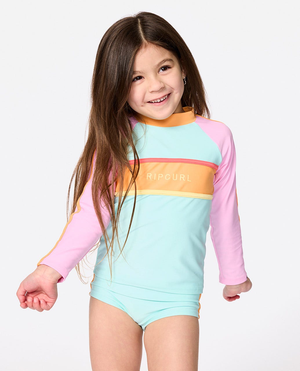 Rip Curl | Surf Revival Long Sleeve Swimsuit Set - Girls (1-8 years)