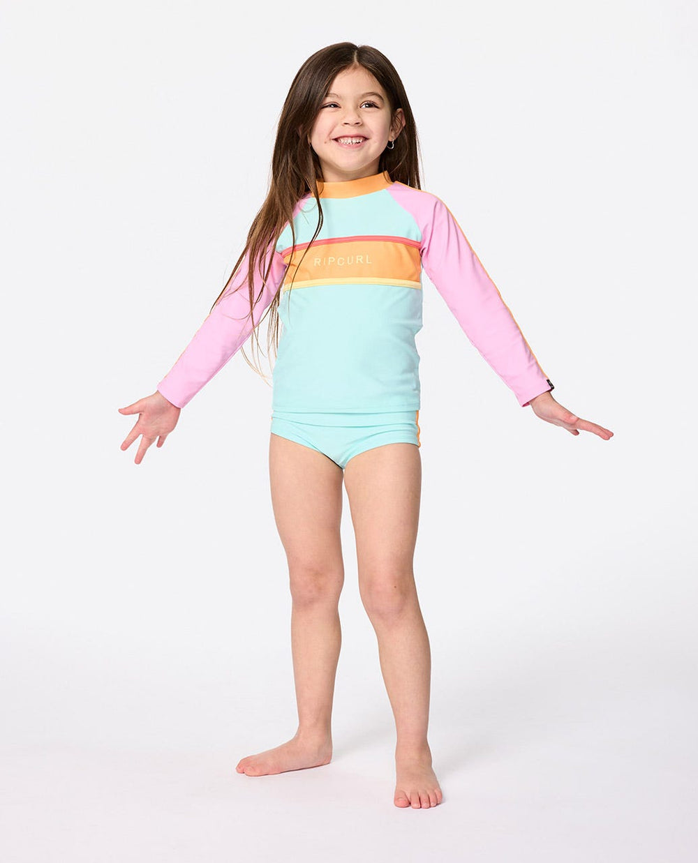 Rip Curl | Surf Revival Long Sleeve Swimsuit Set - Girls (1-8 years)
