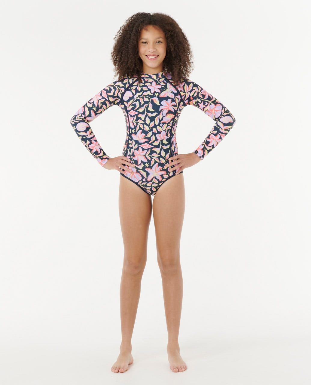 Rip Curl | Sunset Skies Long Sleeve Surf Suit Swimsuit - Girls (8-16 years)