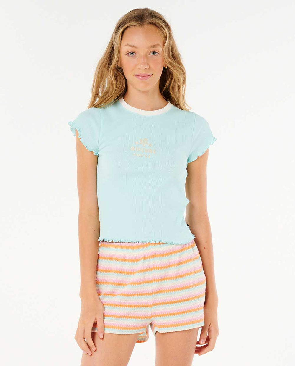 Rip Curl | Neon Isles Rib Tee - Girl (8-14 years)