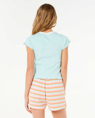 Rip Curl | Neon Isles Rib Tee - Girl (8-14 years)