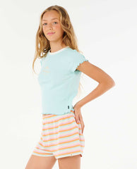 Rip Curl | Neon Isles Rib Tee - Girl (8-14 years)