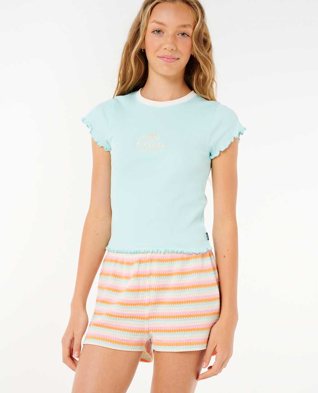 Rip Curl | Neon Isles Rib Tee - Girl (8-14 years)