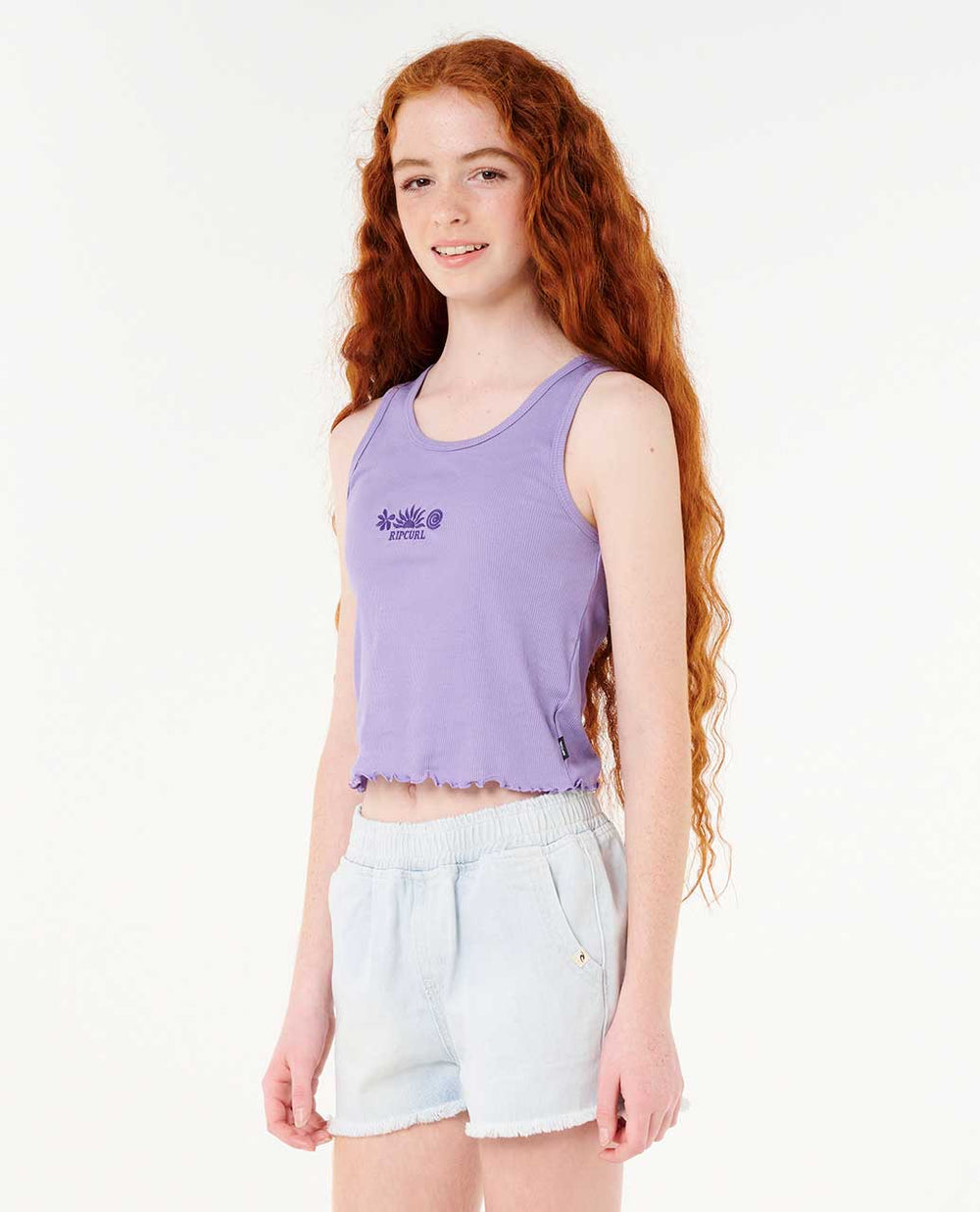 Rip Curl | Neon Isles Rib Tank - Girl (8-14 years)