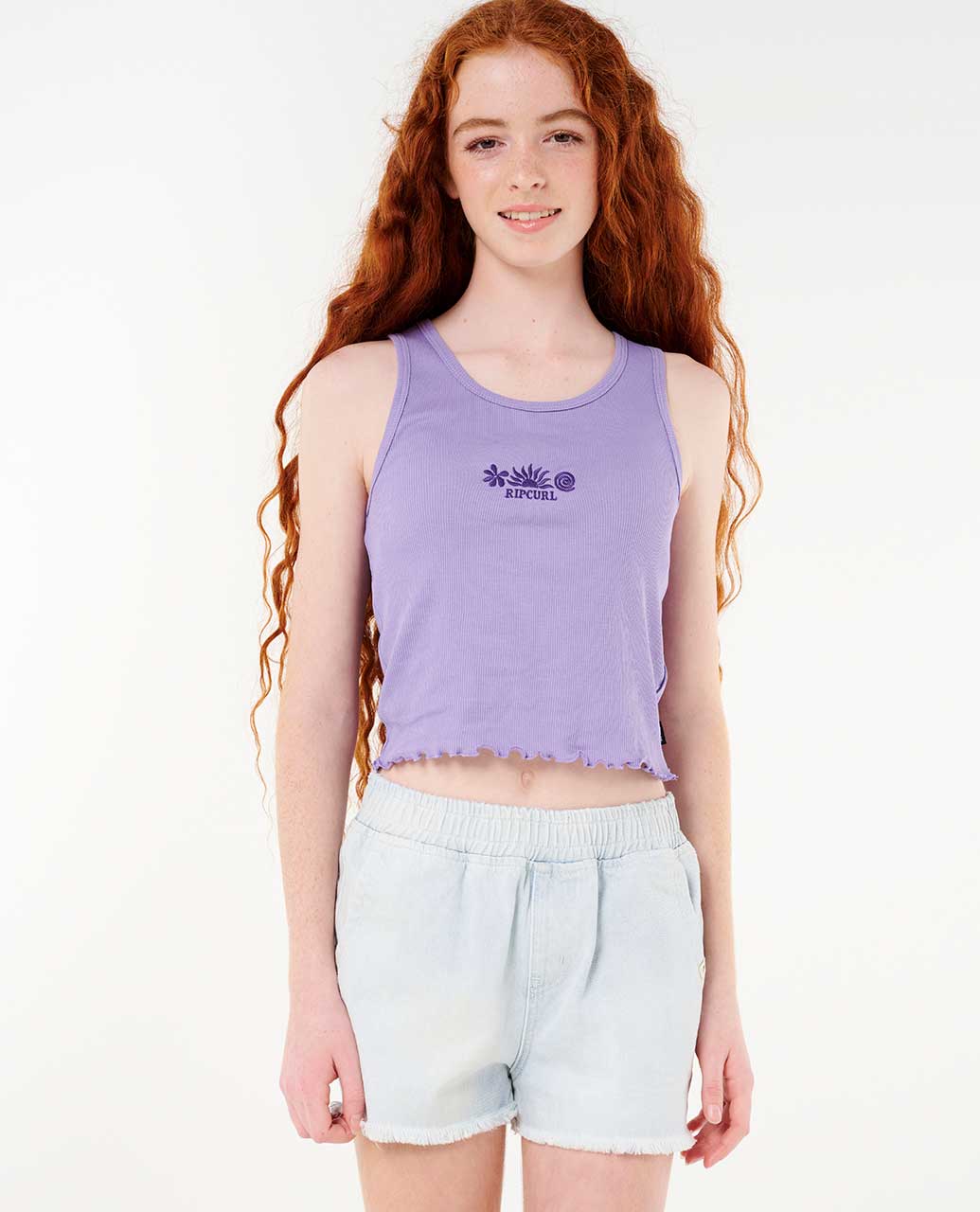 Rip Curl | Neon Isles Rib Tank - Girl (8-14 years)