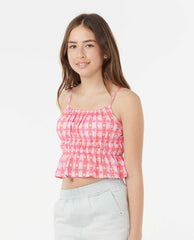 Rip Curl | Sunset Check Cami - Girls (8-14 years)