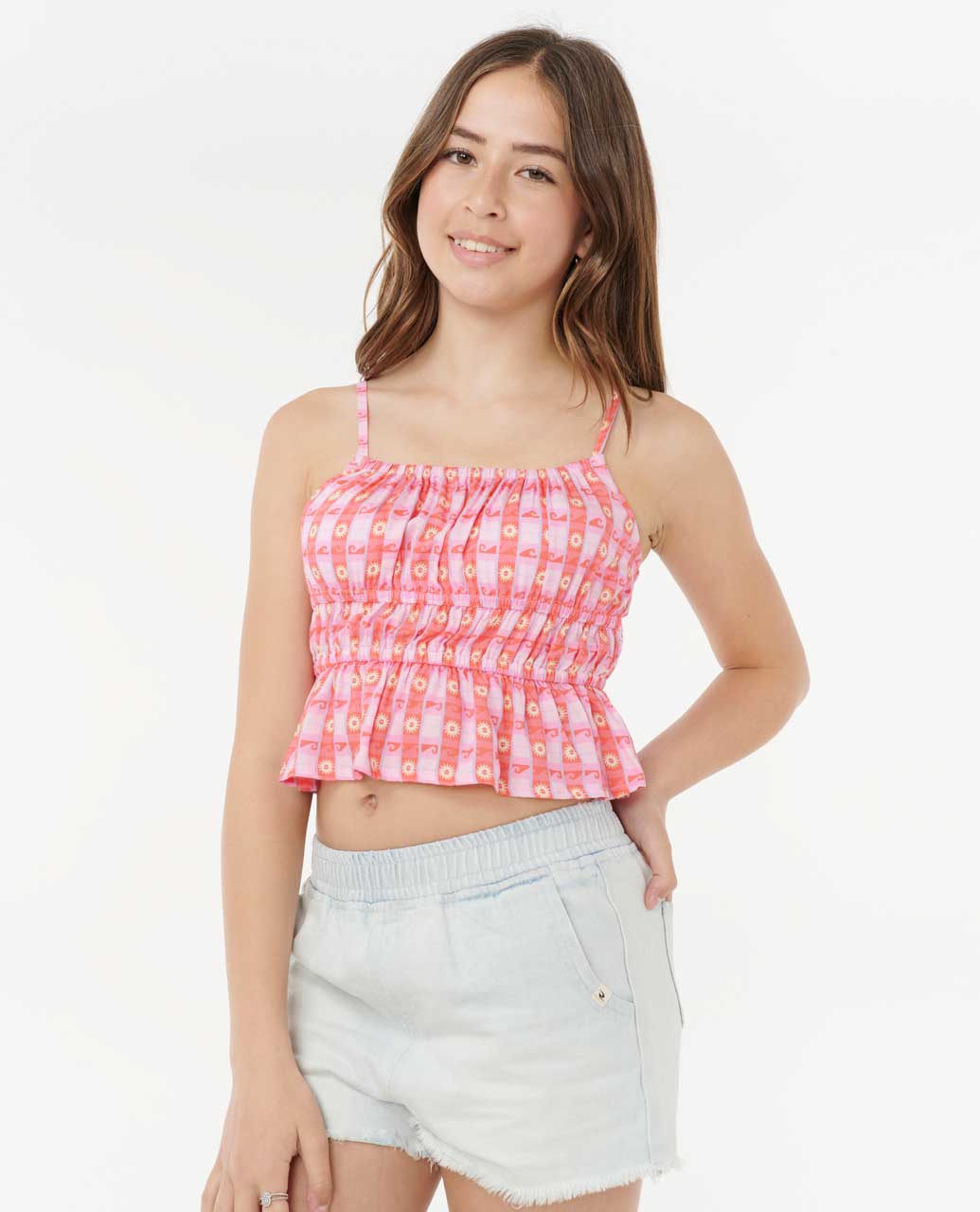 Rip Curl | Sunset Check Cami - Girls (8-14 years)