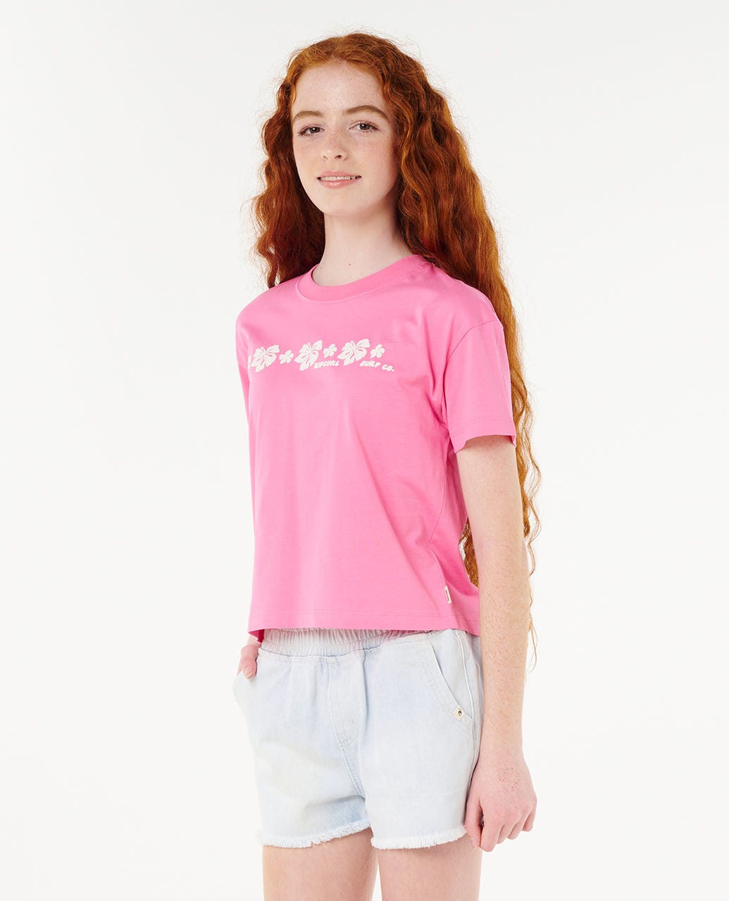 Rip Curl | Neon Isles Crop Tee - Girl (8-14 years)