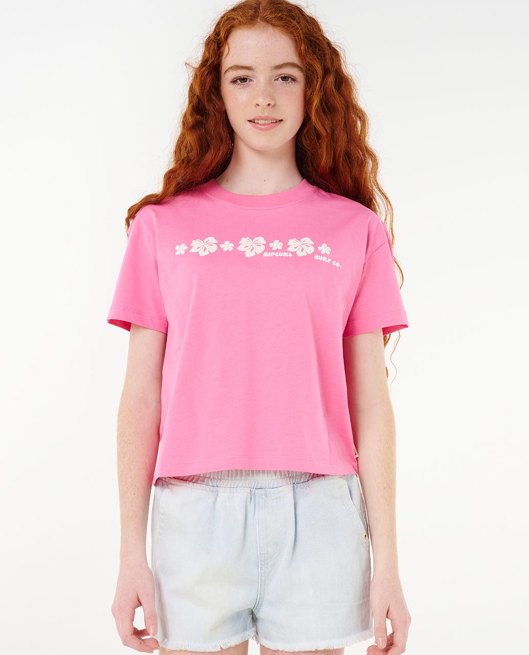Rip Curl | Neon Isles Crop Tee - Girl (8-14 years)