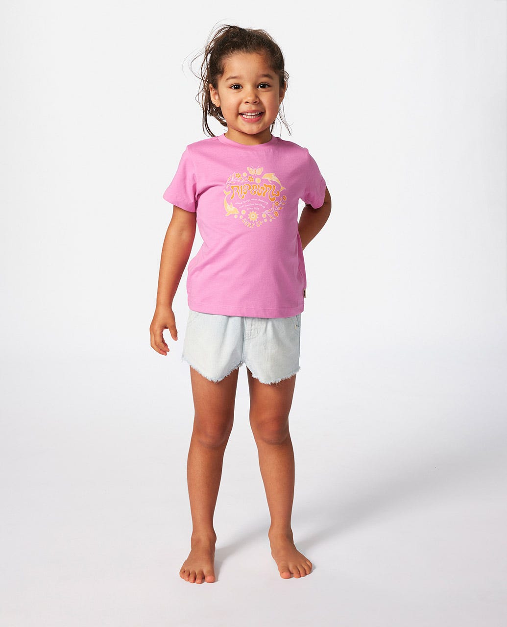 Rip Curl | Rainbow Logo Tee-Girl (1-8 years)