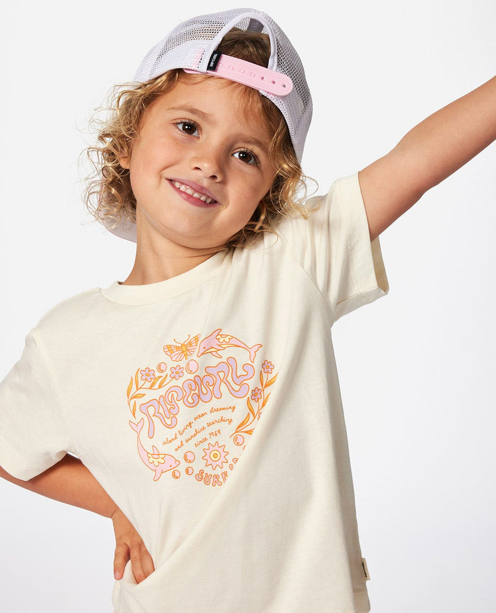 Rip Curl | Rainbow Logo Tee-Girl (1-8 years)