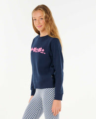 Rip Curl | Neon Isles Hibiscus Crew - Girl (8-14 years)
