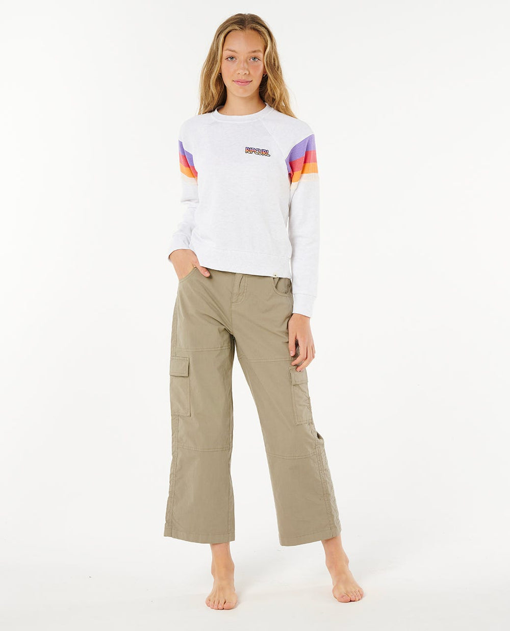 Rip Curl | Las Dalias Raglan Crew - Girl (8-14 years)
