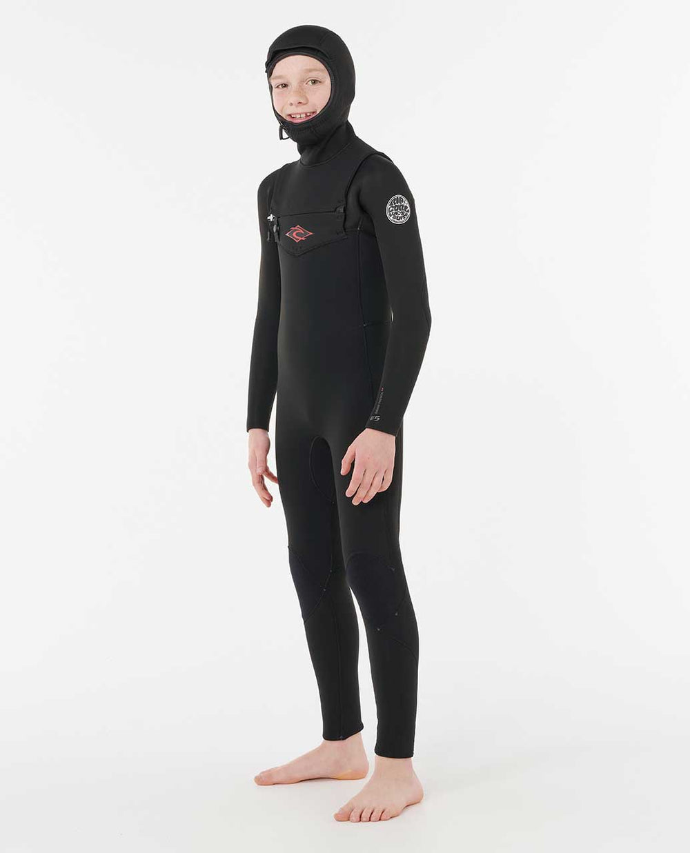 Rip Curl | Kids Dawn Patrol 5/4 Chest Zip Hooded Fullsuit Wetsuit