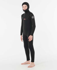 Rip Curl | Kids Dawn Patrol 5/4 Chest Zip Hooded Fullsuit Wetsuit