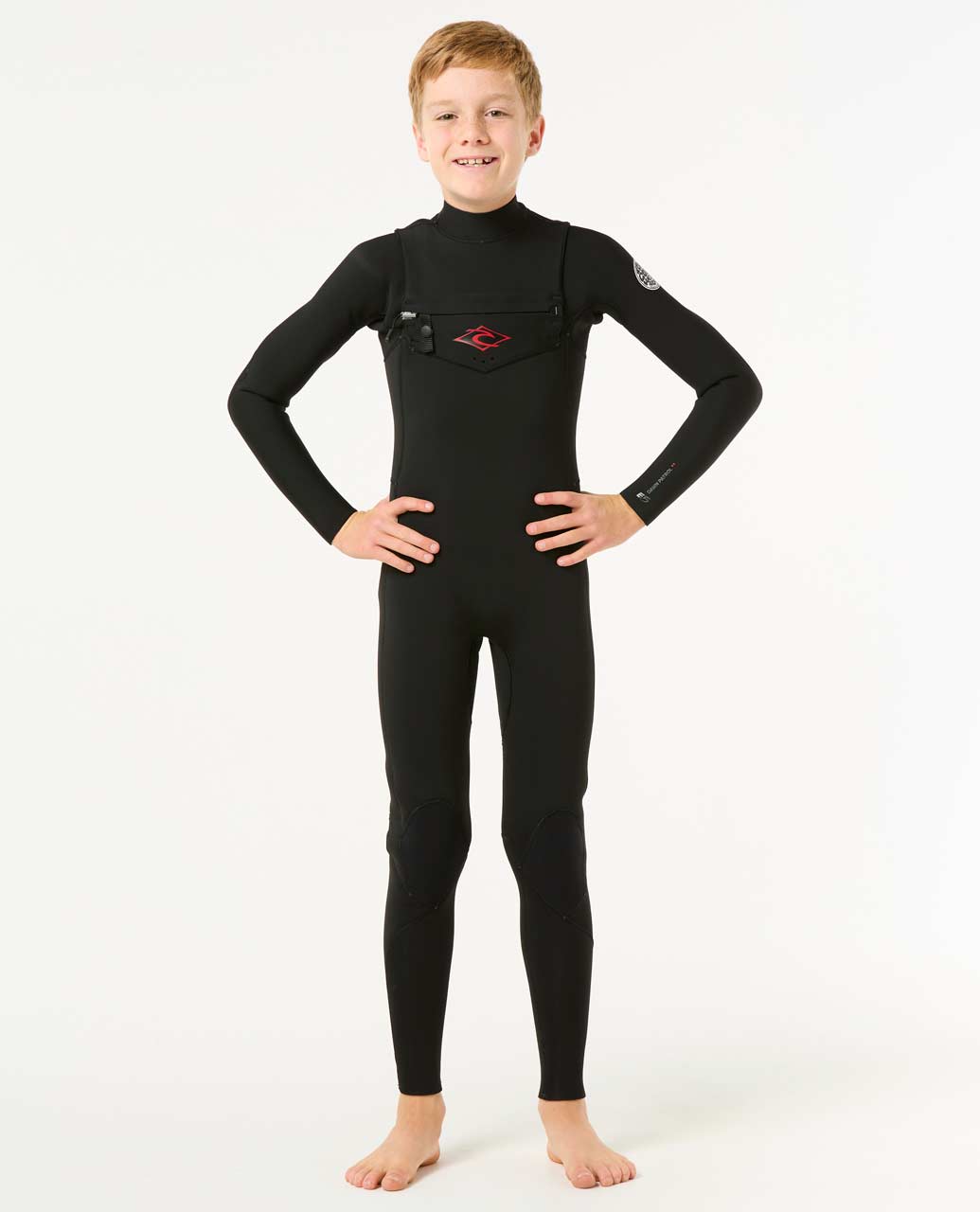 Rip Curl | Kids Dawn Patrol 4/3 Chest Zip Steamer