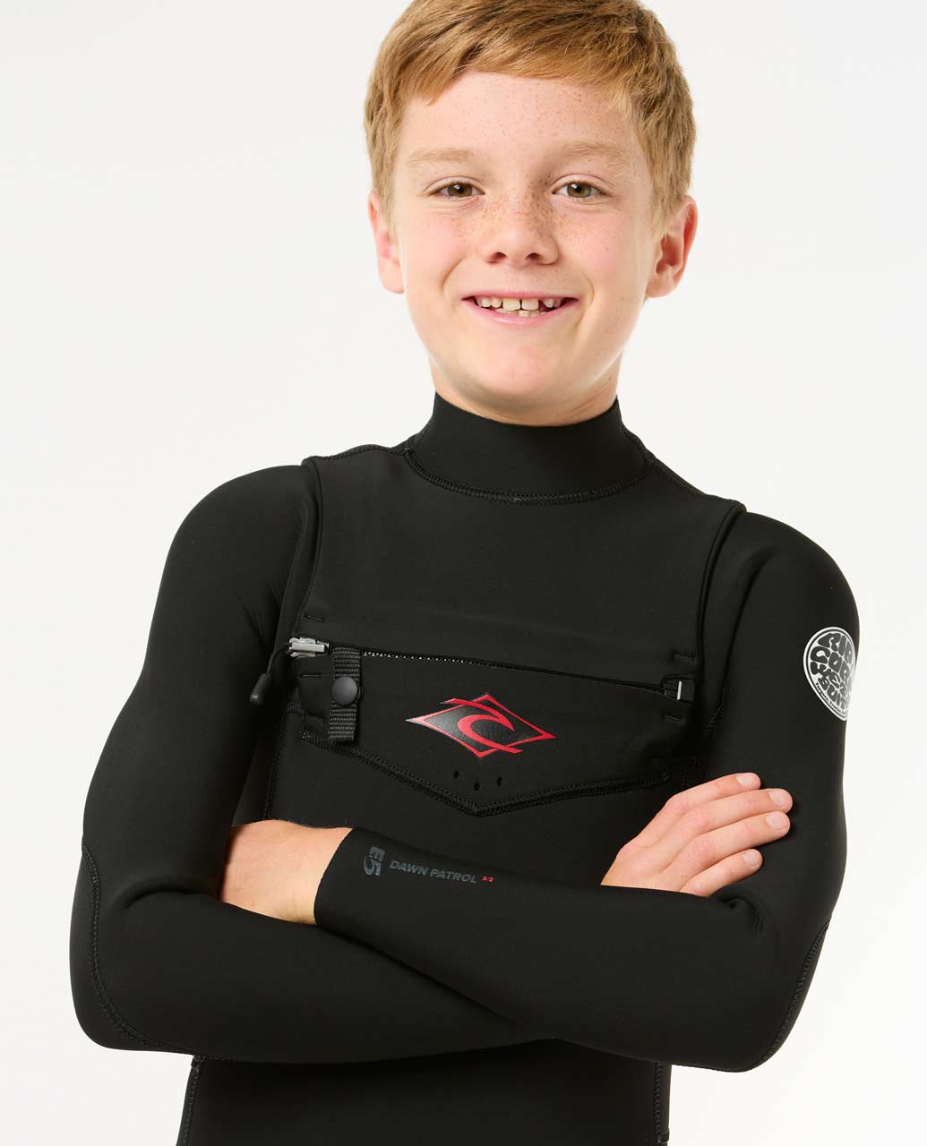 Rip Curl | Kids Dawn Patrol 4/3 Chest Zip Steamer